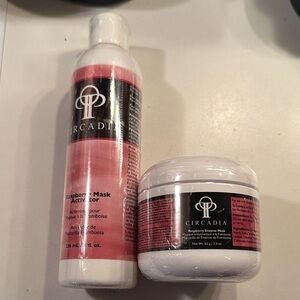 Circadia Raspberry Enzyme Mask  with activator Sealed never opened